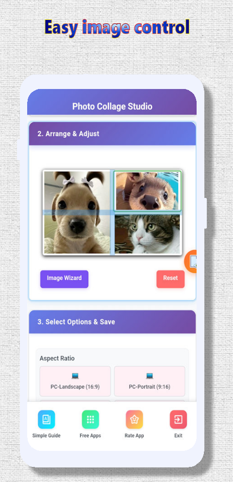 Photo Collage & Puzzle screenshot 3